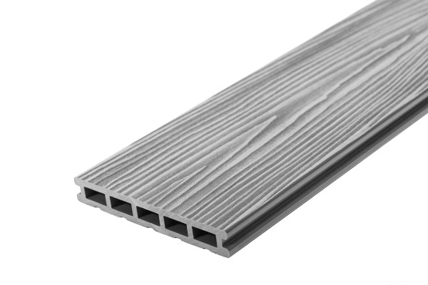 Террасная доска из ДПК RusDecking Unodeck Mogano - Серый купить в Череповеце