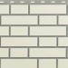 Фасадная панель Альта-Профиль, Кирпич Клинкерный, Белый купить в Череповеце
