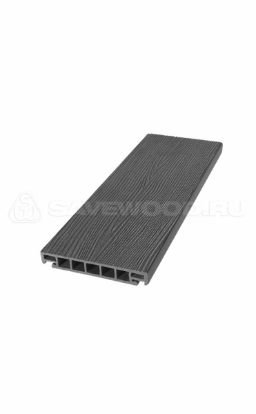 Террасная доска из ДПК SW Salix (S) (R) графит купить в Череповеце