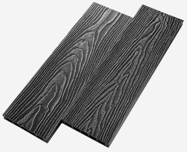 Террасная доска из ДПК RusDecking Unodeck Vintage - Графит купить в Череповеце