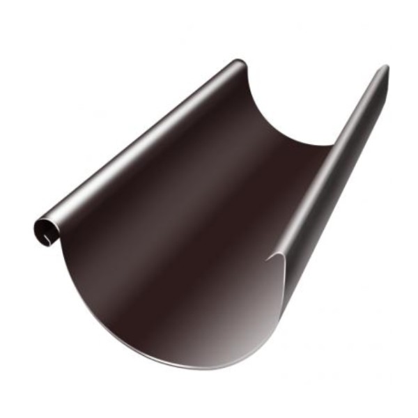 Водосток Grand Line 125x90 – Желоб 3м RAL 8017 купить в Череповеце