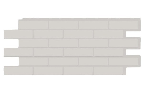 Фасадная панель T-Siding Кирпич Модерн Эко Уайт купить в Череповеце