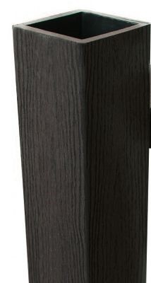 Столб опорный Woodvex Co-Extrusion Графит купить в Череповеце Столб опорный Woodvex Co-Extrusion Графит купить в Череповеце