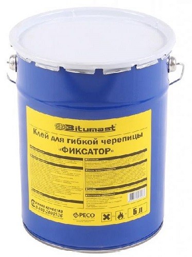 Клей для гибкой черепицы BITUMAST 5 л купить в Череповеце