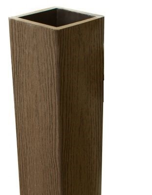 Столб опорный Woodvex Co-Extrusion Кофе купить в Череповеце Столб опорный Woodvex Co-Extrusion Кофе купить в Череповеце